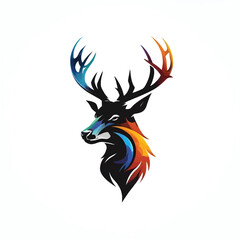 Dear logo on white background. Dear logo vector design. Vector illustration.