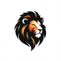 Lion logo. Lion head. Lion Head logo on white background. Vector illustration.