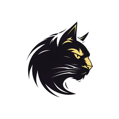 Cat logo. Cat head. Cat Head logo on white background. Vector illustration.