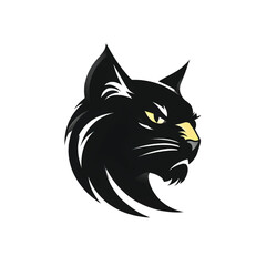 Cat logo. Cat head. Cat Head logo on white background. Vector illustration.