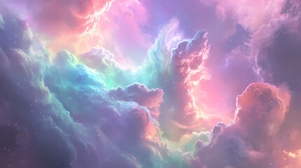 celestial concept ethereal cloud