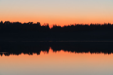 Fototapeta premium Jezioro Chojno