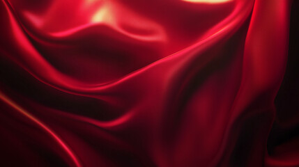 A sleek deep red matte background with soft gradient