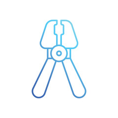 Pliers stock illustration