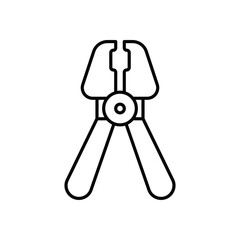 Pliers stock illustration