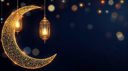 ramadan kareem style editable template background minimalist and islamic style eid mubarak iftar party