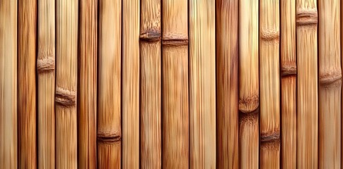Fototapeta premium Sleek Minimalist Wooden Wall Paneling: Natural wood texture for interior design or backdrop