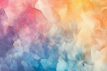 Fototapeta premium A soft-colored abstract painting featuring a textured background in blue, pink, and brown hues, perfect for creative projects and design applications