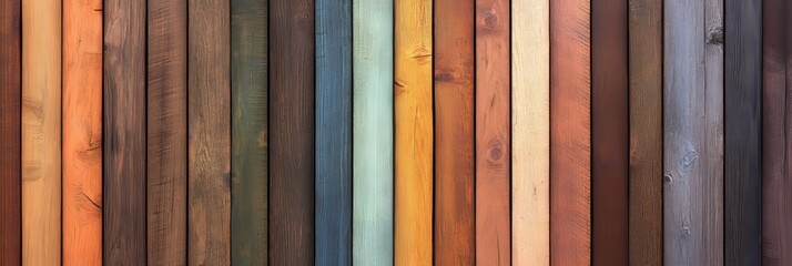 Fototapeta premium A thorough view of a seasoned, weathered wood texture in warm shades, perfect for backgrounds and rustic designs