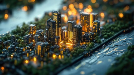 World Rivers Day high tech data concept