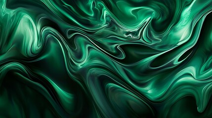 abstract background featuring a blend of rich emerald green and dark forest tones, with soft lightening