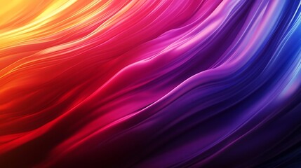 Obraz premium Abstract background with a burst of rainbow colors blending seamlessly, from vivid reds to deep purples