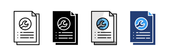 Assembly Instructions  Icon Set Multiple Style Collection