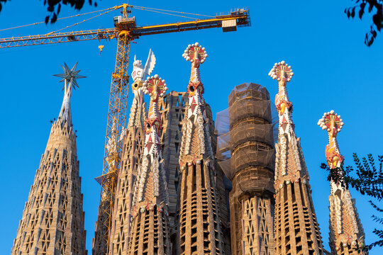 La Sagrada Familia Church, Barcelona, Spain