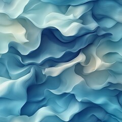 Creating seamless design high fidelity of delicate flowing waves in coastal environment