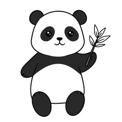 Adorable Kawaii Animal Vector Arts For Coloring Book