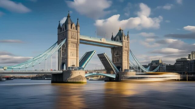 tower bridge in London beach