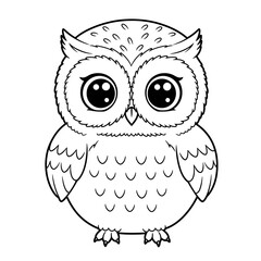 Adorable Kawaii Animal Vector Arts For Coloring Book