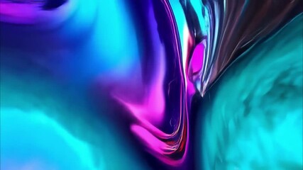 abstract holographic neon pastel light, cosmetic gel serum background texture. Jelly abstract pattern, transparent slime or liquid art gel galaxy. - Powered by Adobe