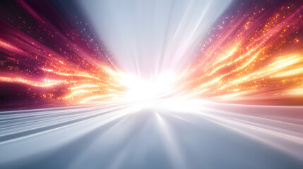 Bright and Vibrant 3D Light Background Design