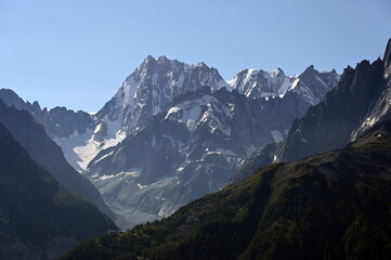 Fototapeta premium grandes jorasses