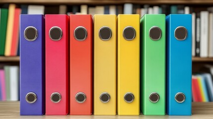 A detailed view of medical records in a file cabinet, zooming in on the precise organization and categorization in a professional setting
