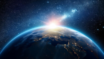 Obraz premium planet earth in space