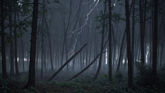 thunder in the forest