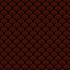 seamless batik pattern with traditional motif