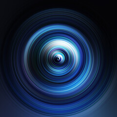 Colorful radial motion effect. Abstract rounded background. Color curves and sphere. Multi color gradient rings and circles wallpaper. Colored texture backdrop and banner.