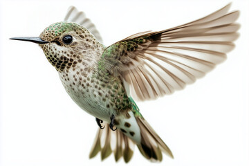 Fototapeta premium hummingbird isolated on white