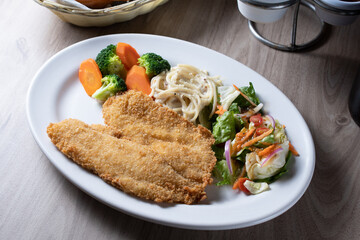 breaded fish fillet