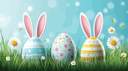 Easter Vector Design | Elegant Spring Holiday Illustration