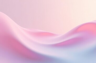 Soft pastel abstract background with smooth wavy texture for modern design