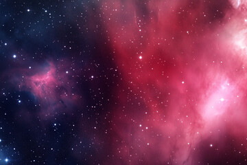 Obraz premium space background with stars and nebula