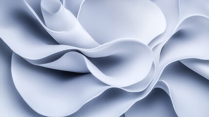 Abstract Gray Waves: A Study in Light and Shadow