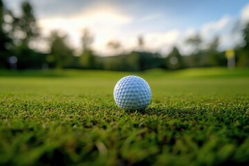 Dynamic Golf Practice Session: Mastering the Swing with Precision and Style