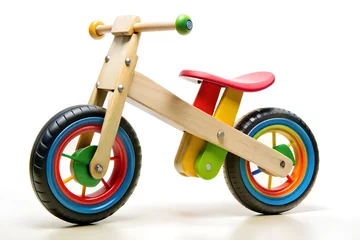 Foto op Plexiglas wooden hand made   Bambino Bike © sultanmahmud
