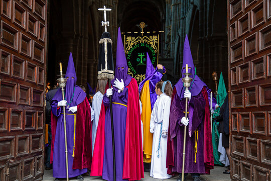 Im&aacute;genes de las procesiones de &Aacute;vila, Espa&ntilde;a