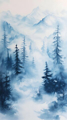 Misty Mountain Forest