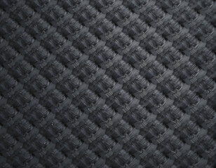 Black Carbon Fiber Weave Texture with a Subtle Shine