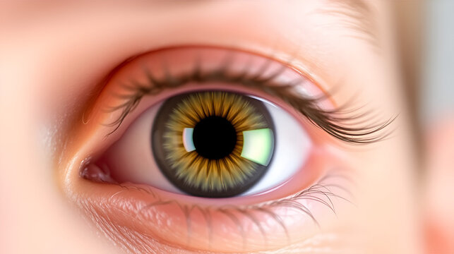 Example of vision with Astigmatism, a refractive error that causes distorted or blurred or double focusing vision at any distance.