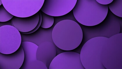 Purple circles overlap, abstract background