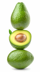 Stacked Avocados: Fresh, Ripe, and Ready