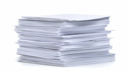 High Stack of Papers