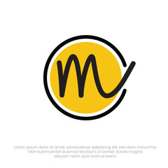 Modern M Logo Design