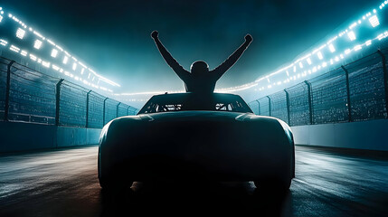 Victory Lap: Night Race Triumph