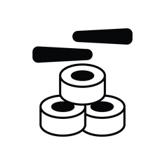 Sushi  Vector icon