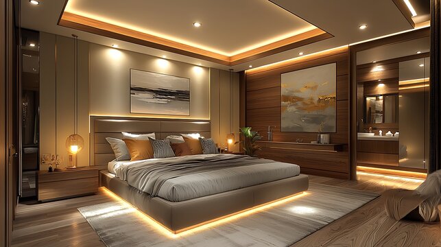 Modern Luxury Bedroom Interior Design