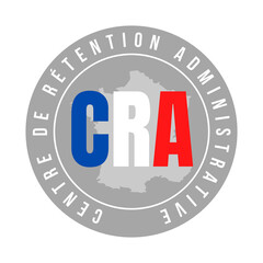 Symbole centre de rétention administrative en France	